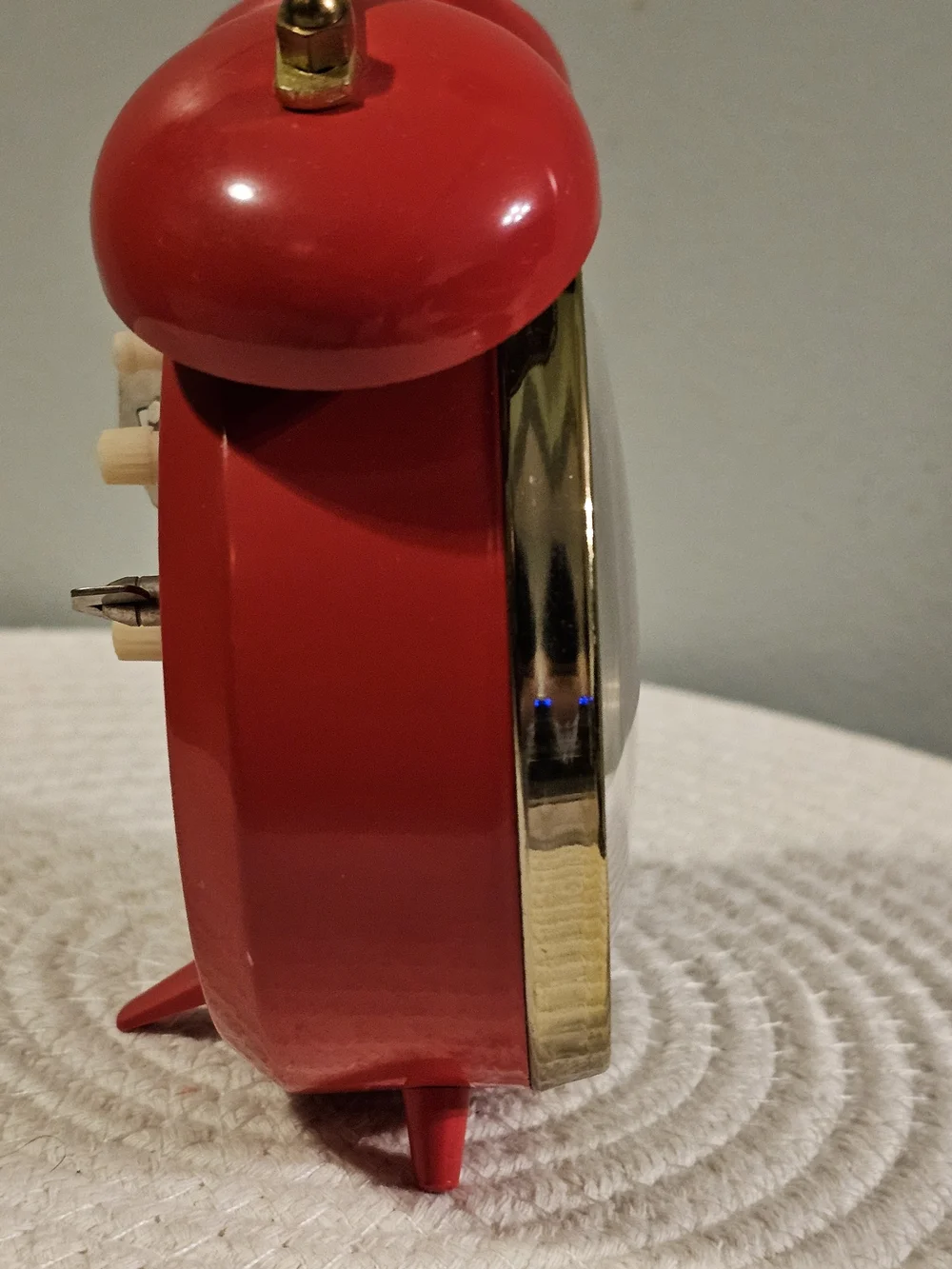 Ronald McDonald Vintage Two-Bell McDonald's Alarm Clock Made In Brazil